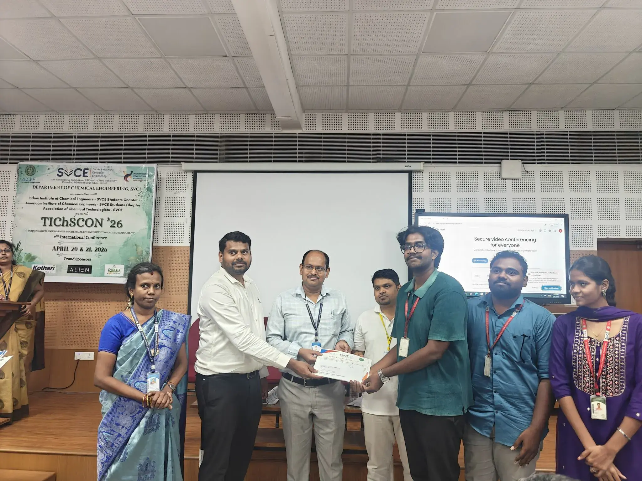 HECS Director Mr. Abishek Moses Inspires Future Chemical Engineers at TIChSCON 2026